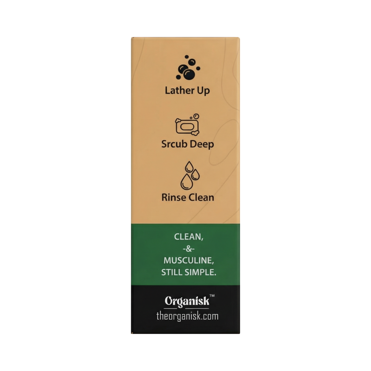 All Natural Men's Bar Soap - Pine Tar Soap - Net Weight 5oz