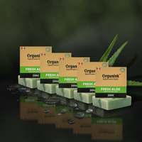 All Natural Men's Bar Soap - Fresh Aloe Soap (Pack Of 5)