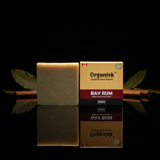 All Natural Men's Bar Soap - Bay Rum Soap (Pack Of 3)